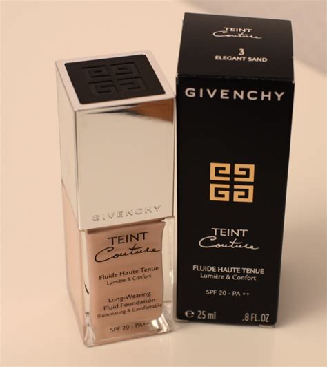 givenchy teint couture fluid|givenchy teint couture review.